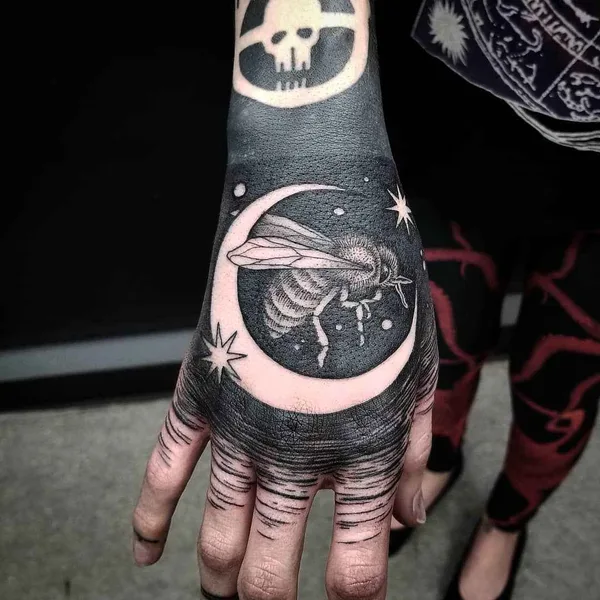 Abstract tattoo by Thomas Eckeard in Arcadia