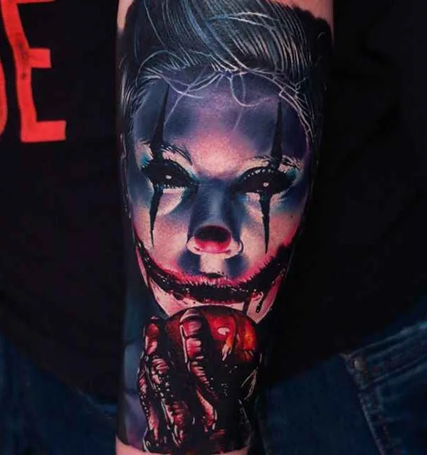 color realism tatouage sur forearm #19362 | Artiste tatoueur Дмитрий Горбунов