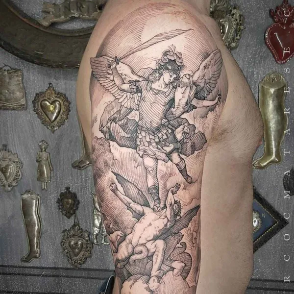 Графика tattoo by Marco C. Matarese in Milano