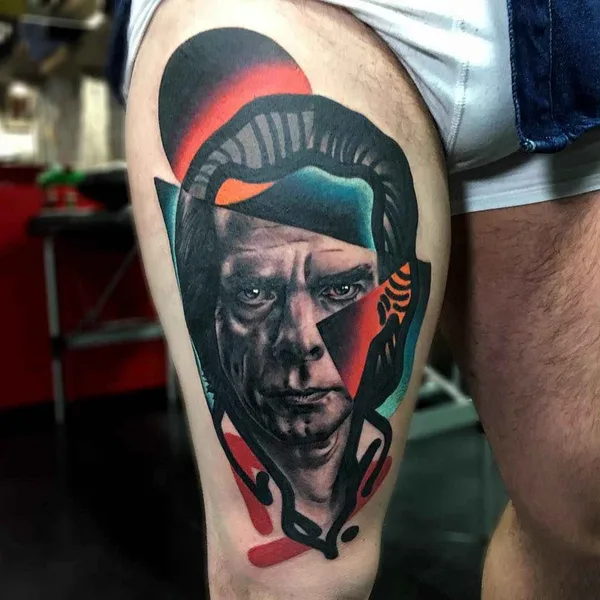 Авторская tattoo by Mike Boyd in London