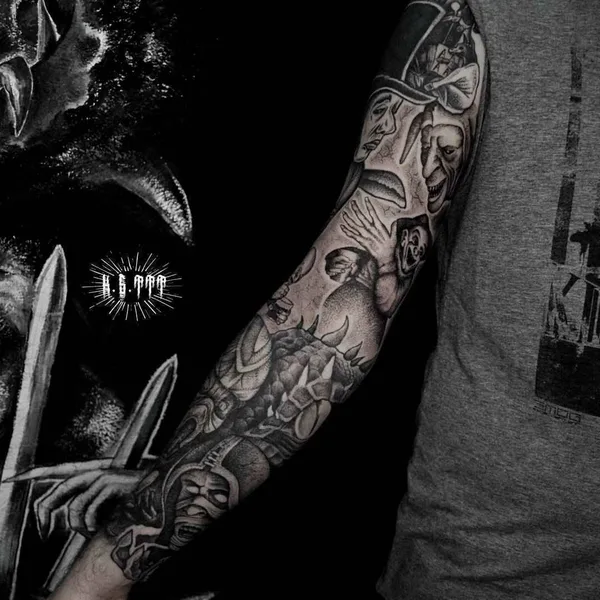 Author's Style tattoo by Клим Шахнин in Saint Petersburg