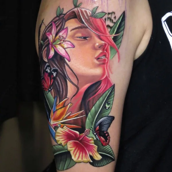 Author's Style tattoo by Jose Guevara Morales in Hesperia