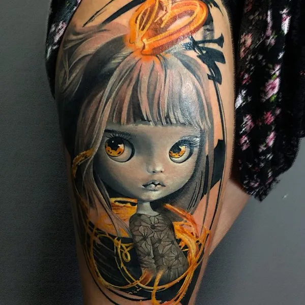 Реализм tattoo by Александра in Краснодар