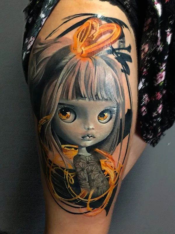 Реализм tattoo by Александра in Краснодар