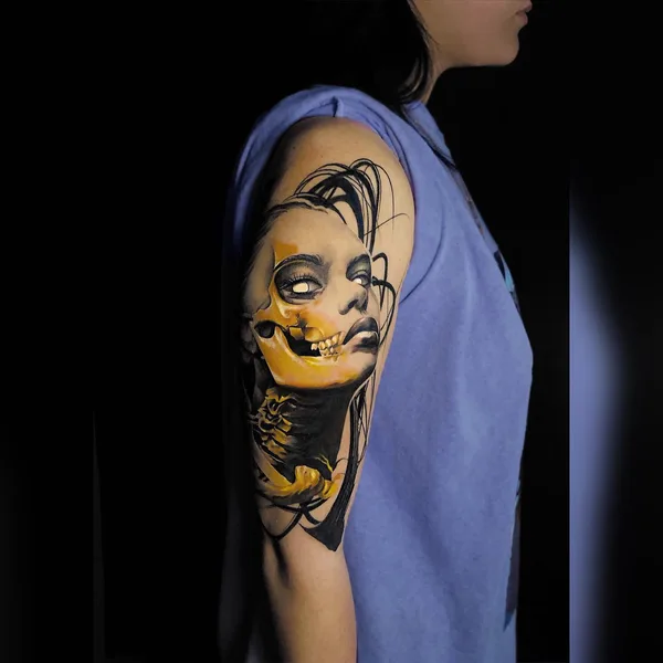 Реализм tattoo by Александра in Краснодар
