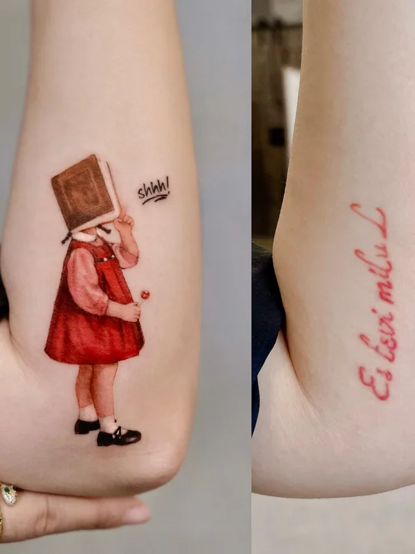 female color micro-realism tattoo auf forearm #63505 | Tätowierer Neuneu Wu