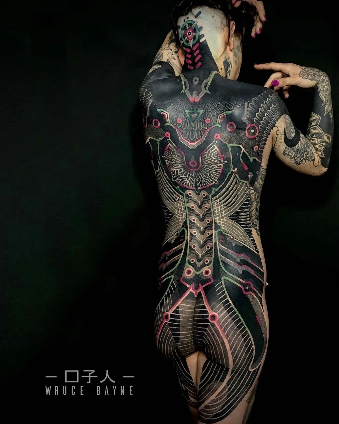Cybernetic mechanic Wruce Bayne and his tattoo cyborgs! - image 5
