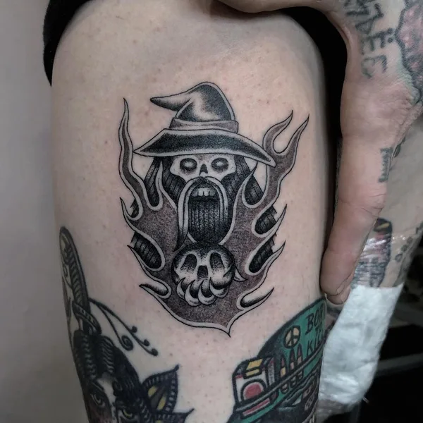 Old School tattoo by Maksim Trad in Moscow