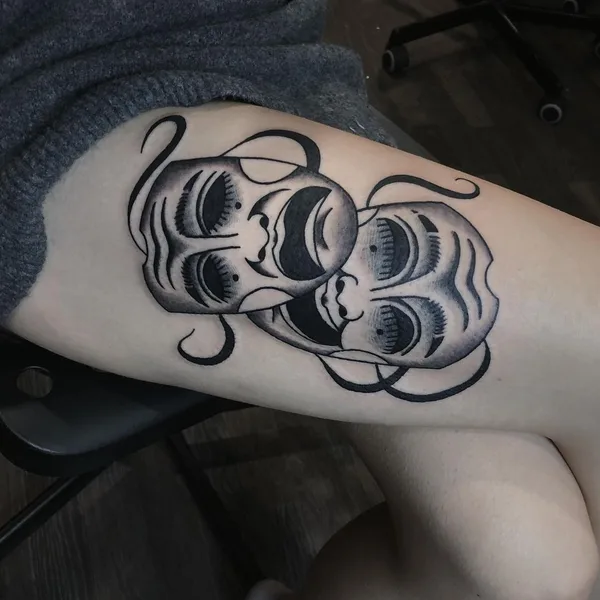 Old School tattoo by Maksim Trad in Moscow