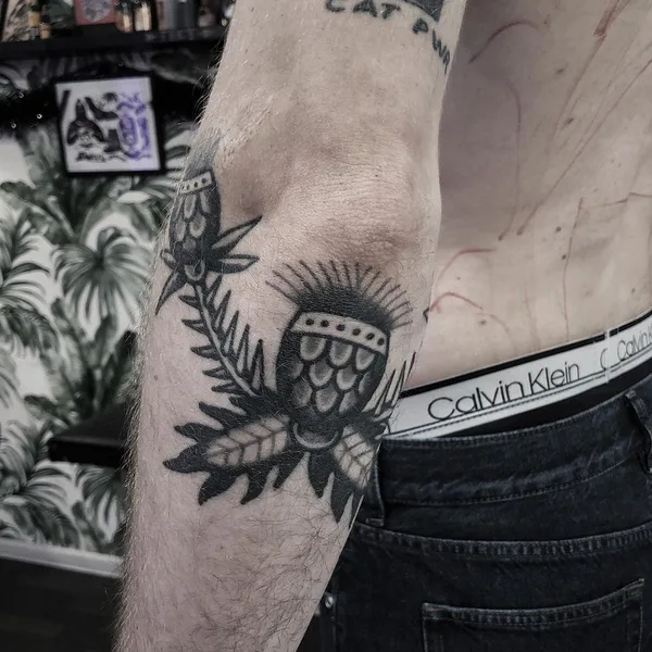 Old School tattoo by Maksim Trad in Moscow