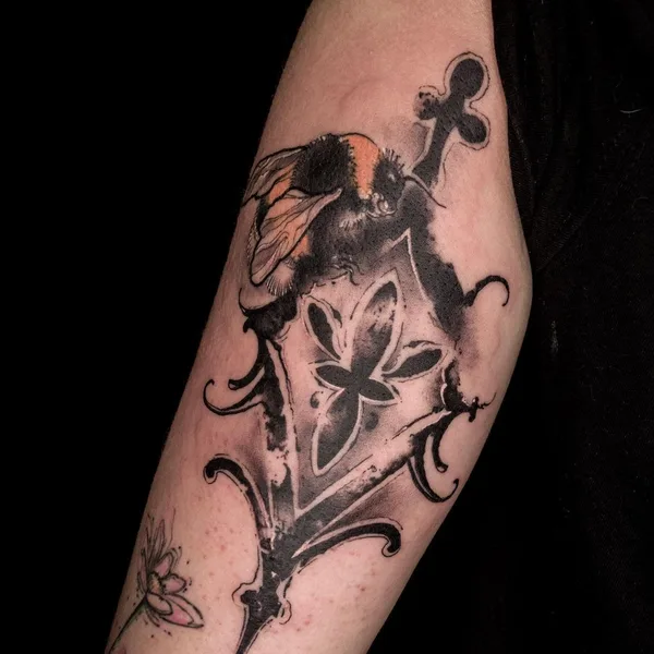 Ornamental tattoo by Антон Глухих in Челябинск