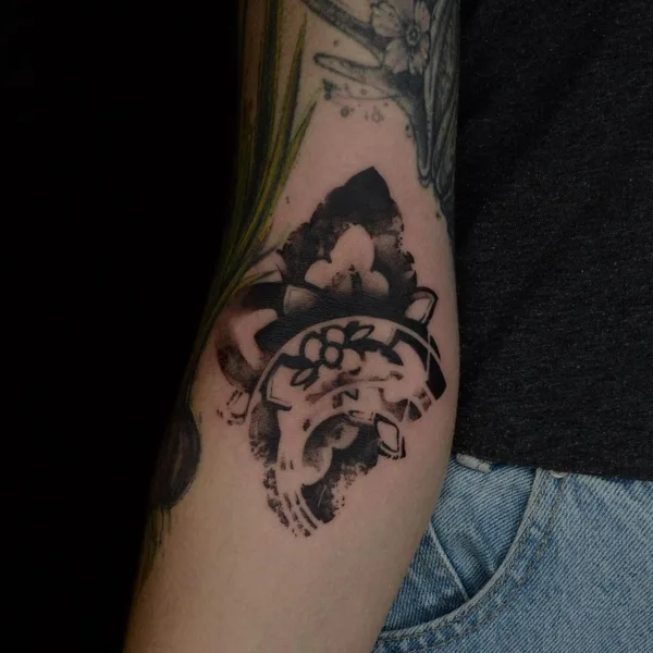 Ornamental tattoo by Антон Глухих in Челябинск