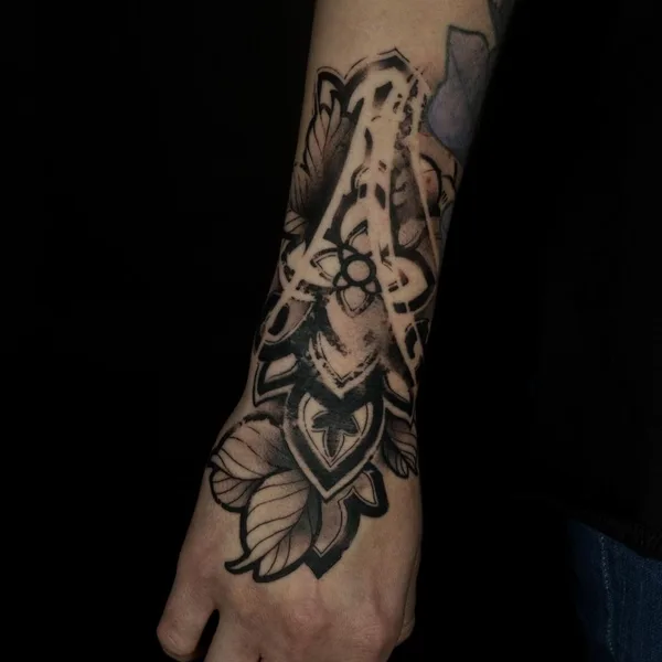 Ornamental tattoo by Антон Глухих in Челябинск