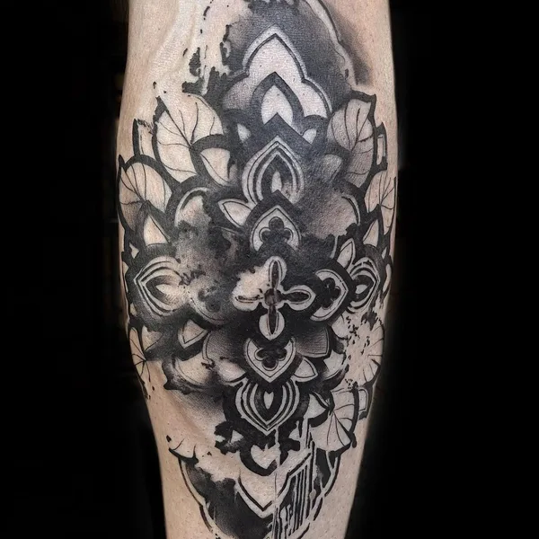 Ornamental tattoo by Антон Глухих in Челябинск