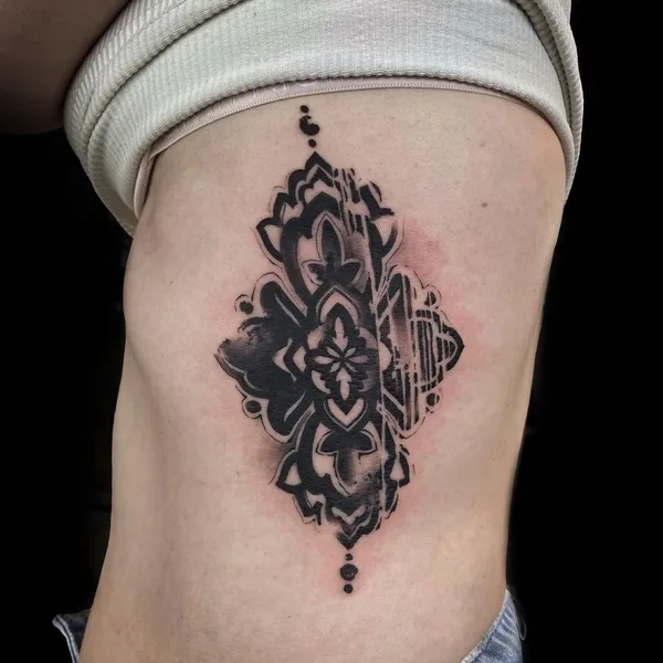 Ornamental tattoo by Антон Глухих in Челябинск