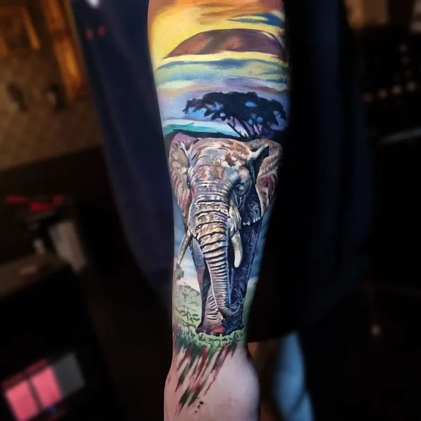 Realism tattoo by Dean Gunther in Manchester