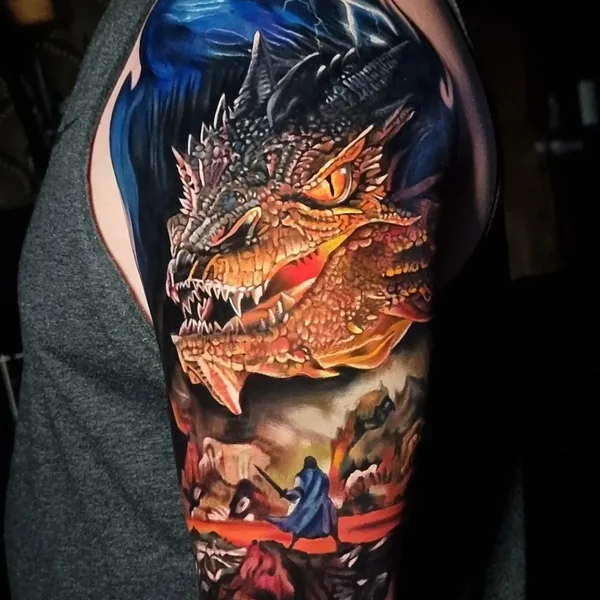 Realism tattoo by Dean Gunther in Manchester