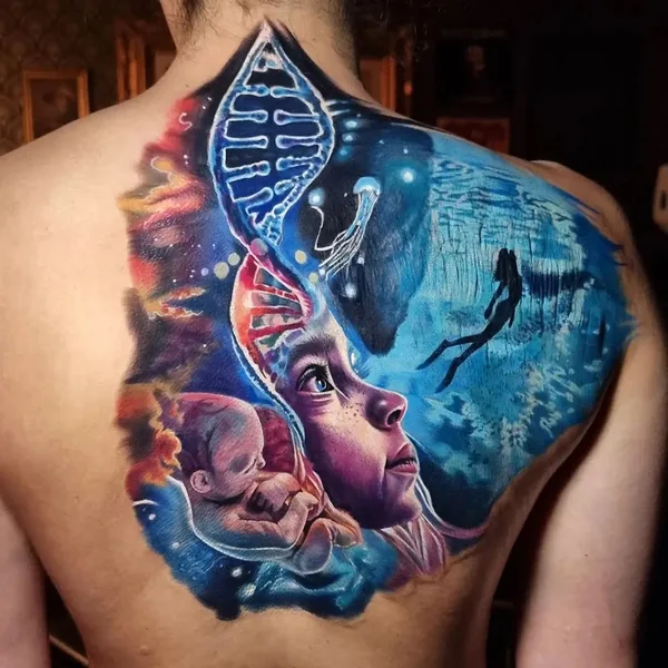 Realism tattoo by Dean Gunther in Manchester