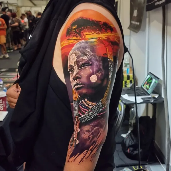 Realism tattoo by Dean Gunther in Manchester