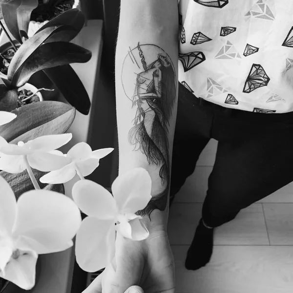Lettering tattoo by Андрей Макоед in Minsk