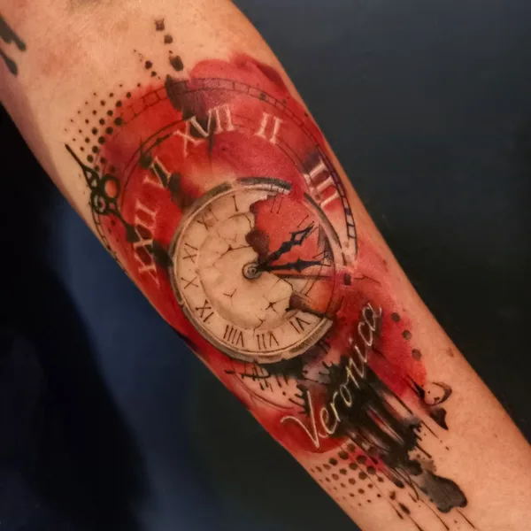 Feminine tattoo by Лина Фиопентова in Новороссийск