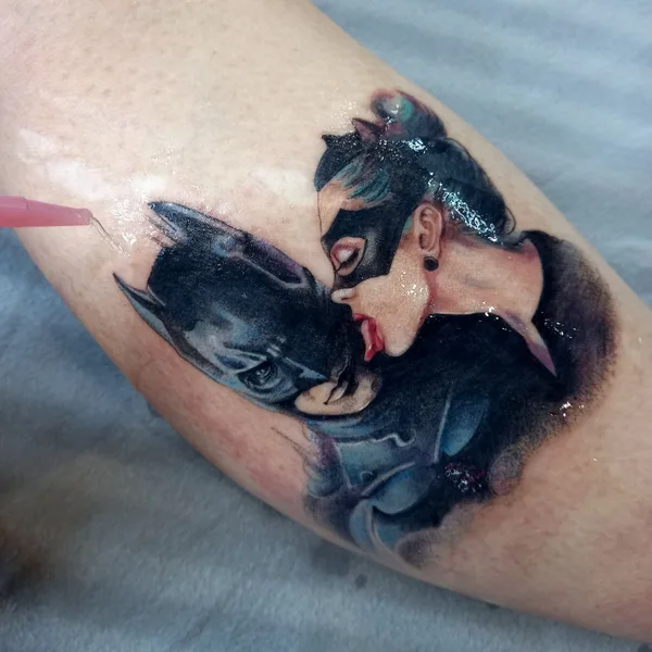 Feminine tattoo by Лина Фиопентова in Новороссийск