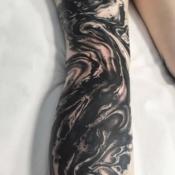 Author's Style tattoo by Felix Seele in Berlin