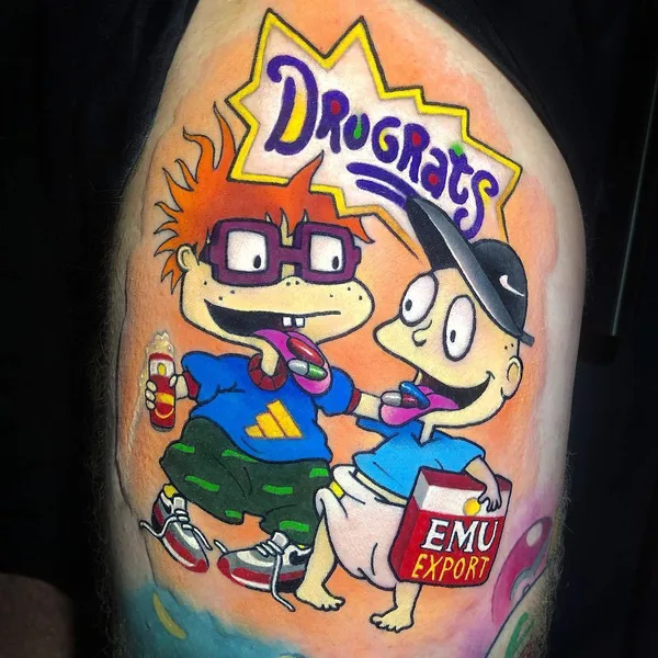 Author's Style tattoo by Khail Aitken in Perth
