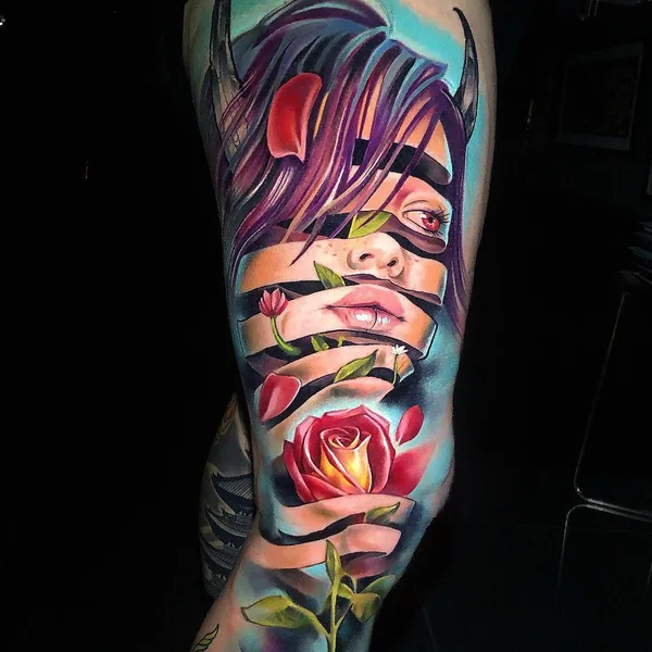 Author's Style tattoo by Khail Aitken in Perth