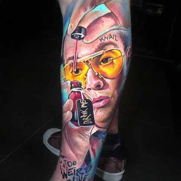 Author's Style tattoo by Khail Aitken in Perth