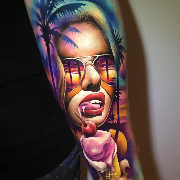 Author's Style tattoo by Khail Aitken in Perth