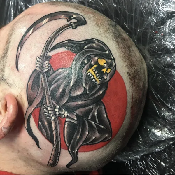 freehand tattoo by Bevan in Perth