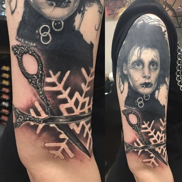 freehand tattoo by Bevan in Perth