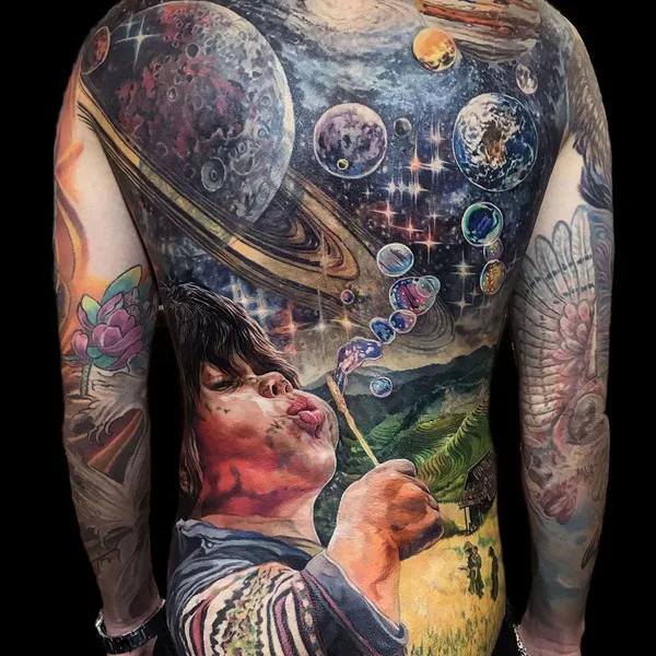 Реализм tattoo by Tu Den
