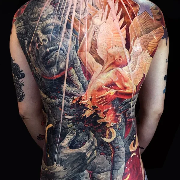 Реализм tattoo by Tu Den