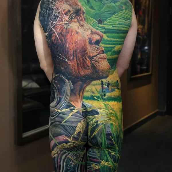 Реализм tattoo by Tu Den