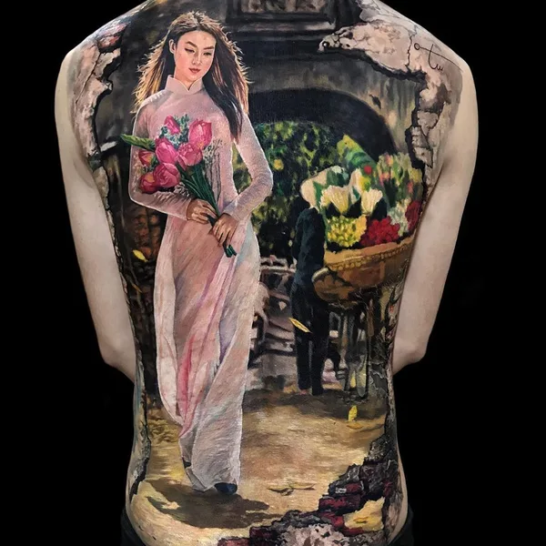 Реализм tattoo by Tu Den