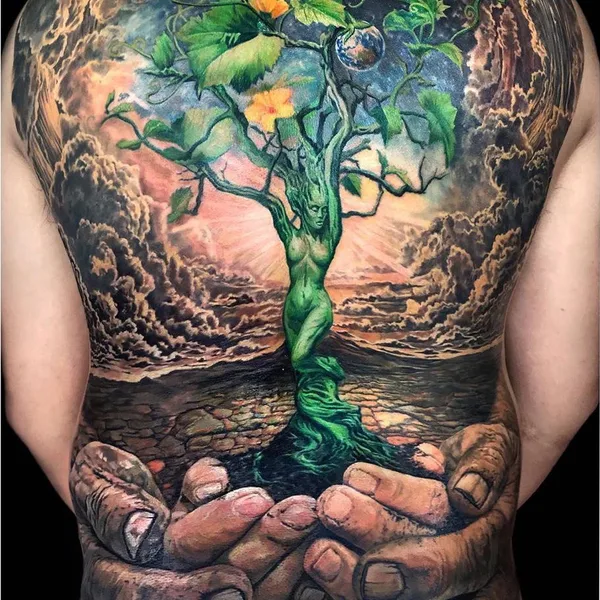 Реализм tattoo by Tu Den