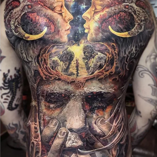 Реализм tattoo by Tu Den