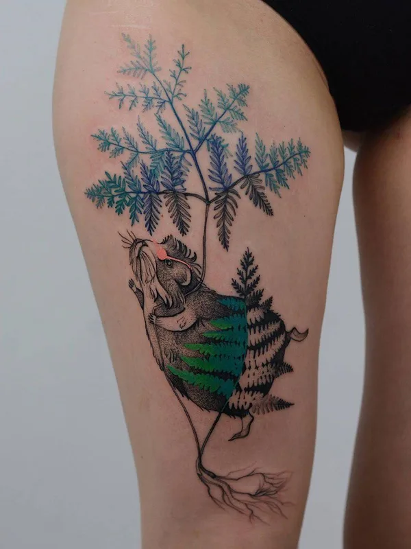 Author's Style tattoo by Dzo Lama in Wrocław