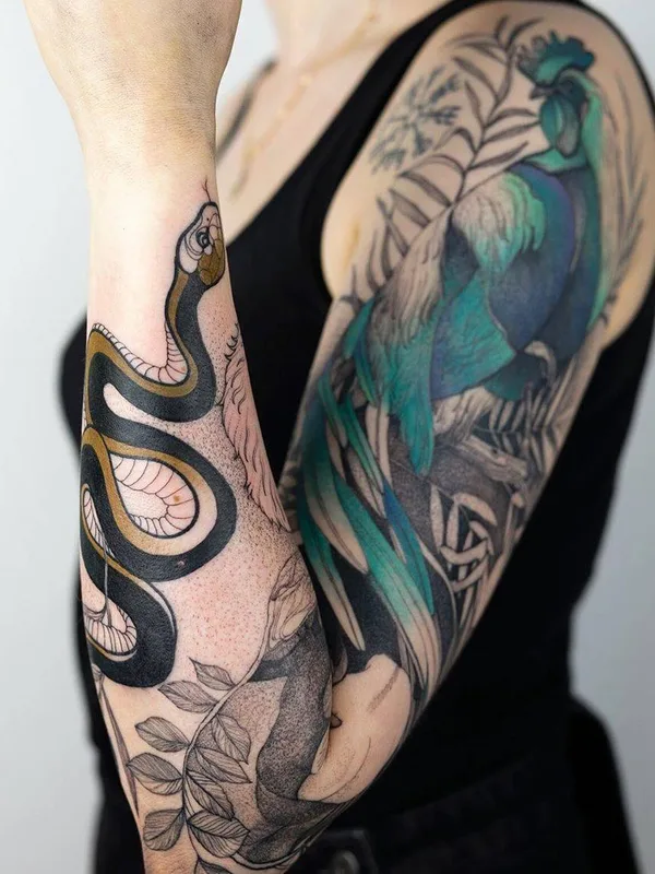 Author's Style tattoo by Dzo Lama in Wrocław