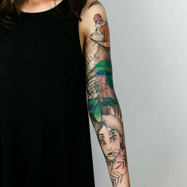 Author's Style tattoo by Dzo Lama in Wrocław