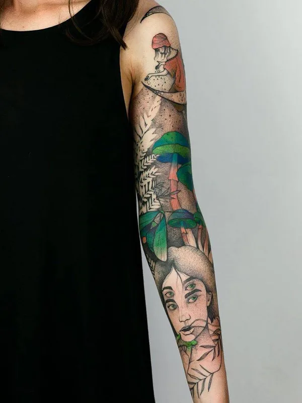 Author's Style tattoo by Dzo Lama in Wrocław