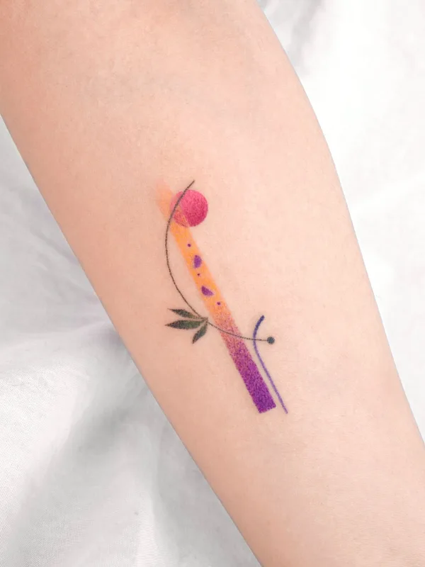 Геометрия tattoo by Basil in Seoul