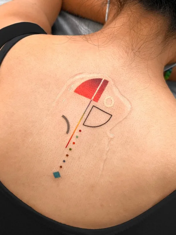 Геометрия tattoo by Basil in Seoul