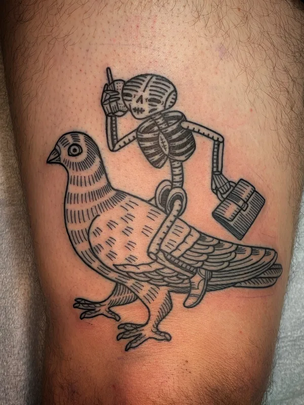 black blackwork Tatuaggio su forearm #55751 | Tatuatore Alisa Bugashova