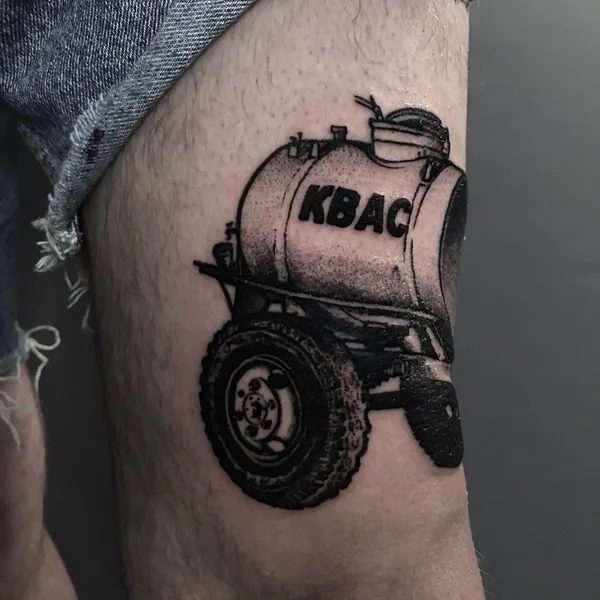 avant-garde tattoo by Евгений Пилягин in Saint Petersburg