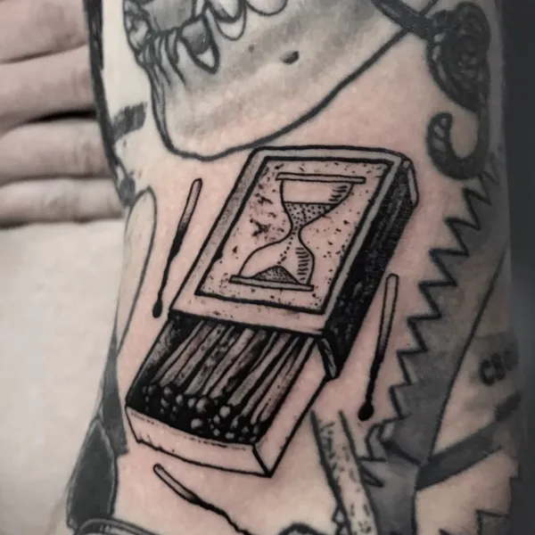 avant-garde tattoo by Евгений Пилягин in Saint Petersburg
