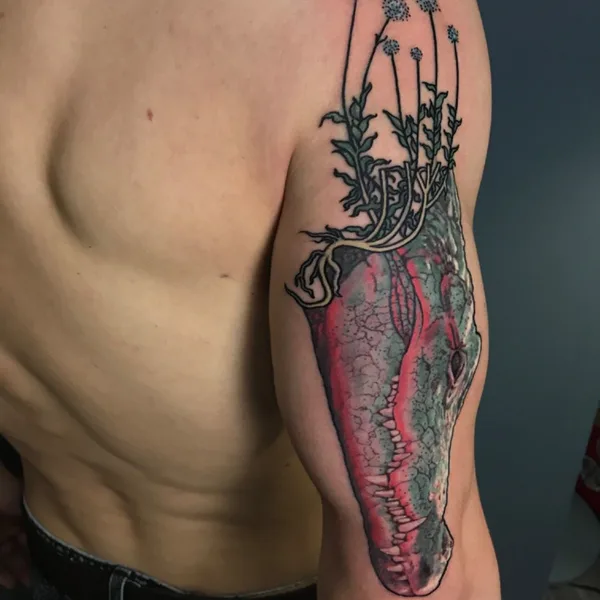 avant-garde tattoo by Евгений Пилягин in Saint Petersburg