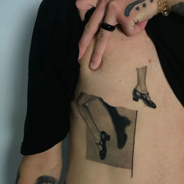 avant-garde tattoo by Евгений Пилягин in Saint Petersburg